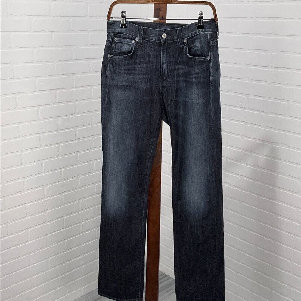C-OF-H Man Citizens of Humanity Jeans Mens 28Wx34L Dark Blue Sid Cotton USA